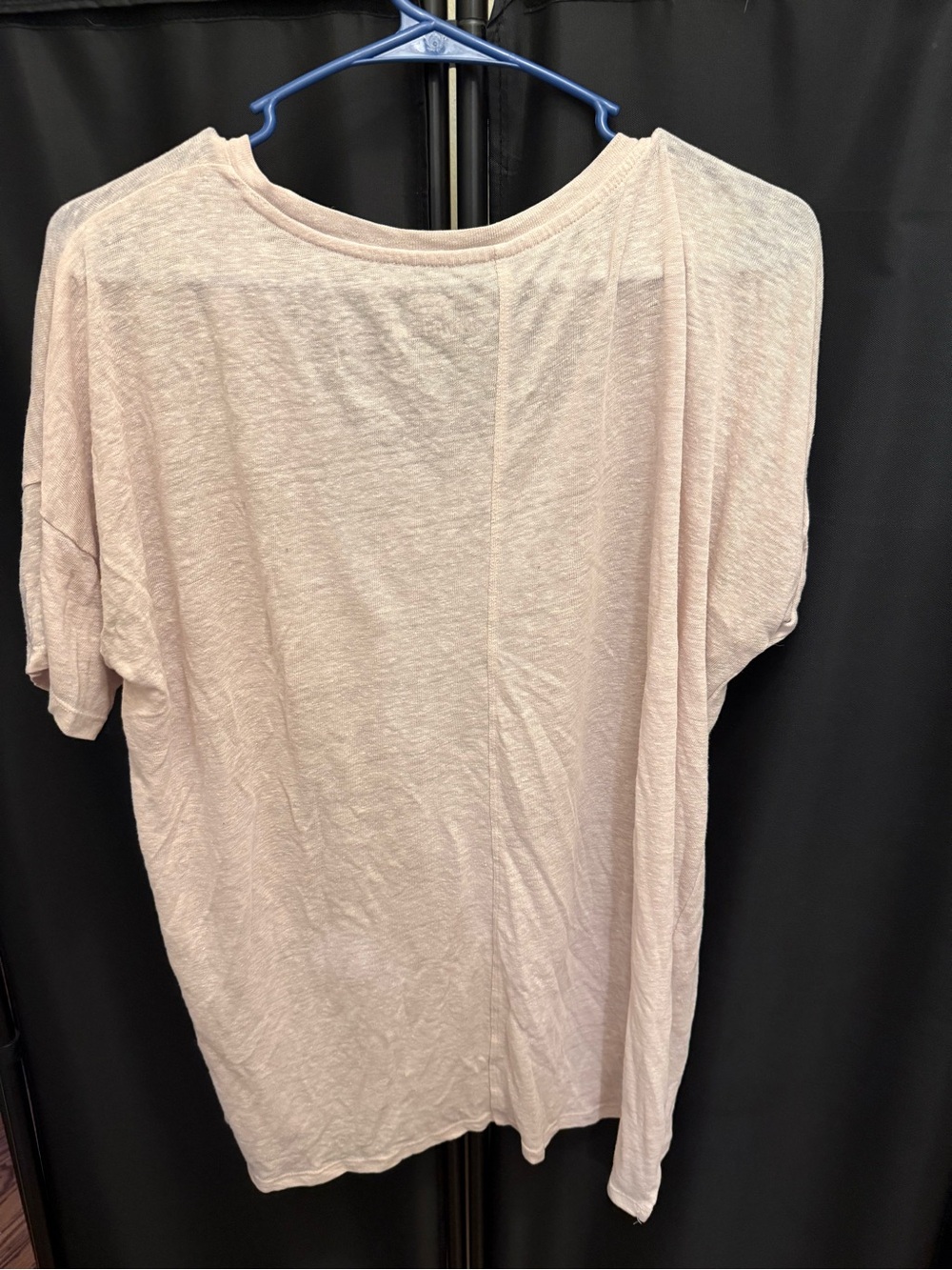 Old Navy Light Pink Short Sleeve Pocket Tee - Picture 3 of 3